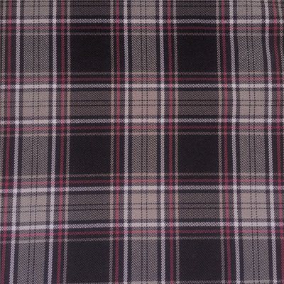 Filati di poliestere tinti Twill tessuti in reticolo a quattro colori per abiti da donna